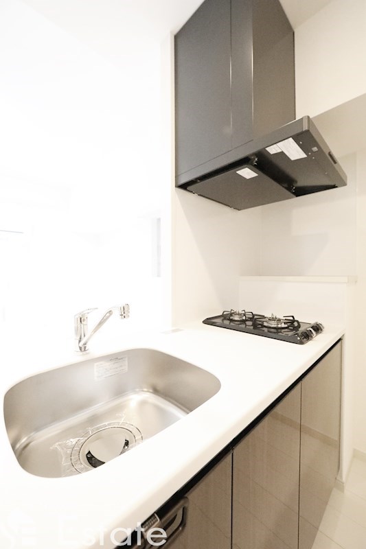 キッチン　２口コンロシステムキッチン