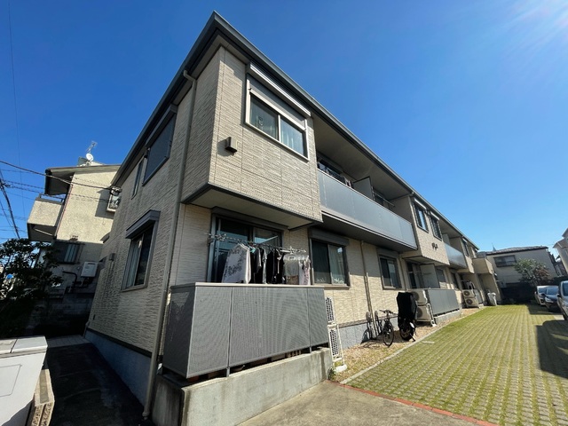 建物外観　◆２０１４年築／軽量鉄骨２階建てアパート◆