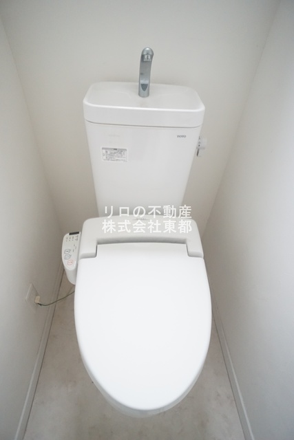 トイレ　洗浄便座付です！毎日清潔・快適にお過ごしいただけます♪