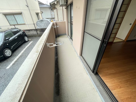 バルコニー　※別号室の写真です