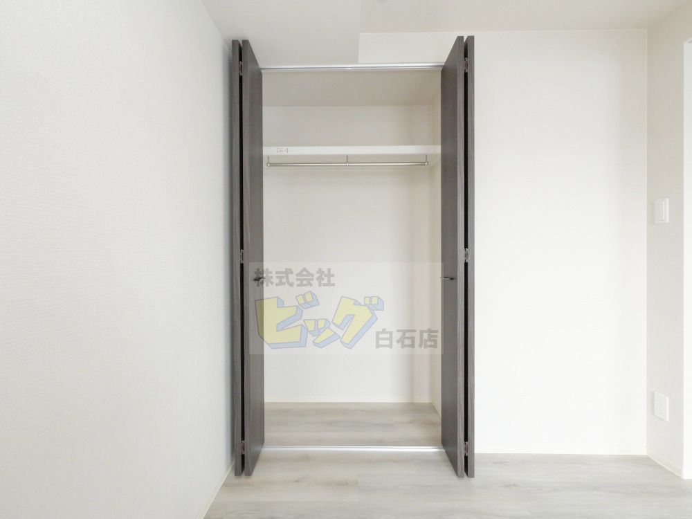 収納　使い勝手の良いクローゼットタイプです♪