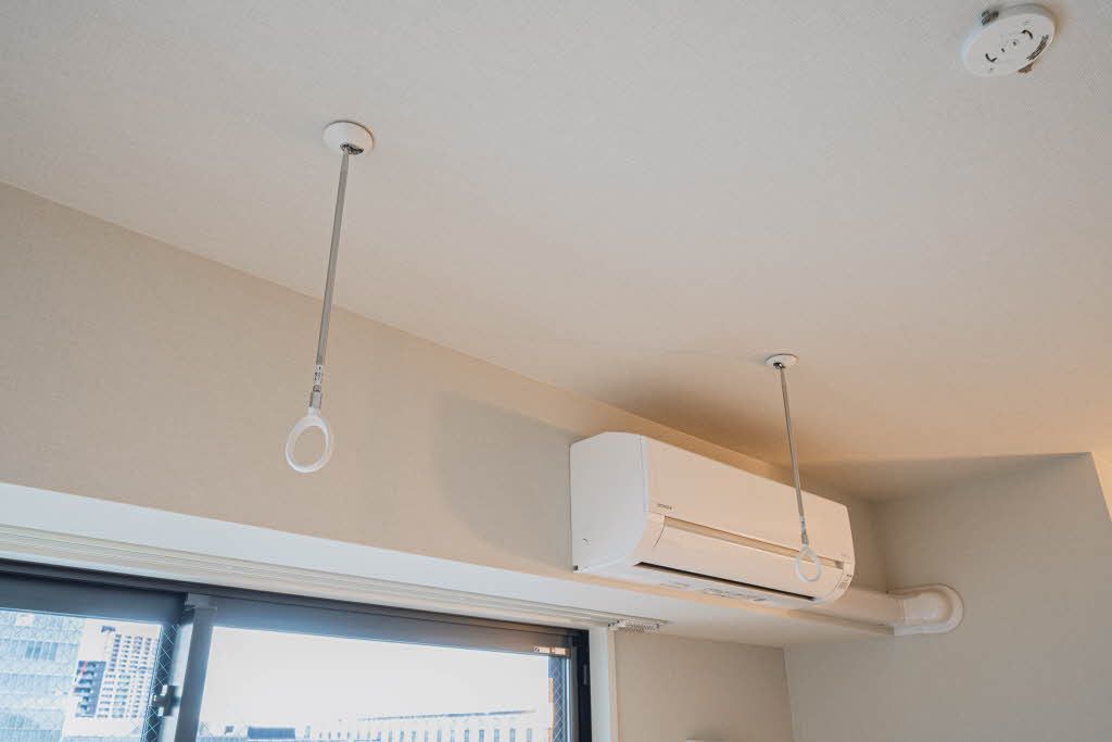 その他設備　室内物干し