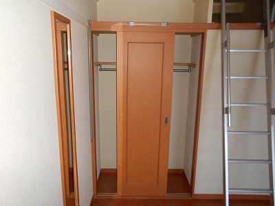 収納　大きなスペースがあり、収納には困りません