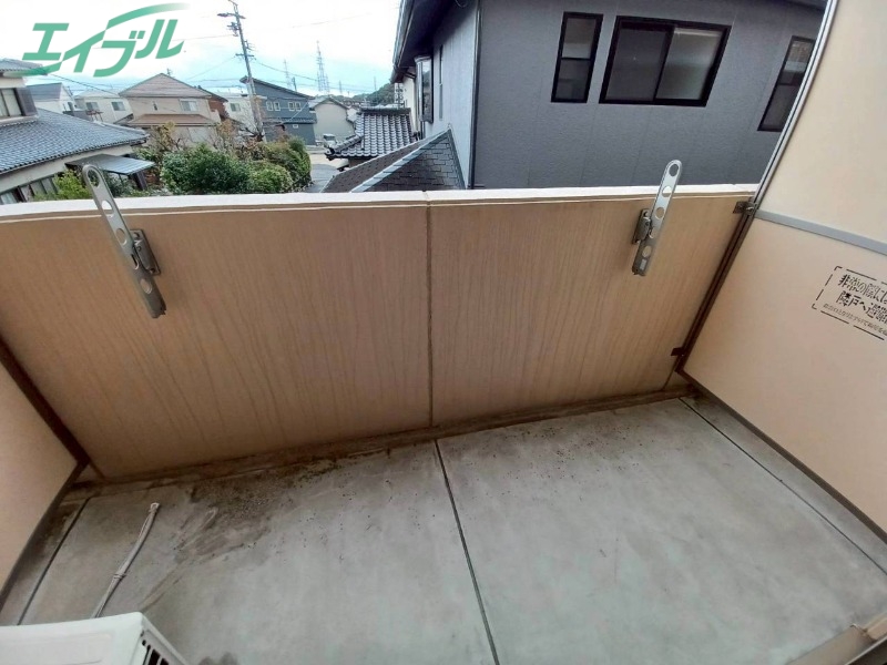 バルコニー　別部屋参考写真です。