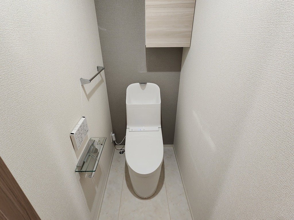 トイレ　癖になるウォシュレット完備
