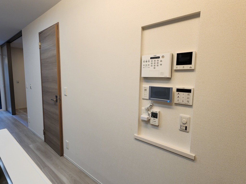 セキュリティ　ＡＬＳＯＫホームセキュリティー導入　ＴＶモニターフォン完備