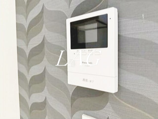 セキュリティ　モニター付きインターホンです。