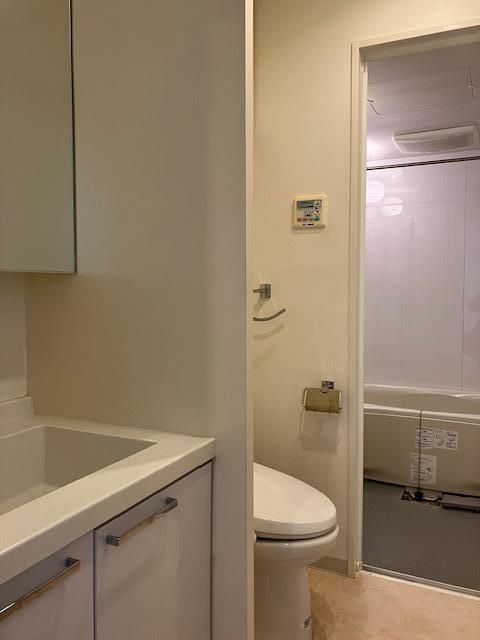 洗面設備　洗面所です