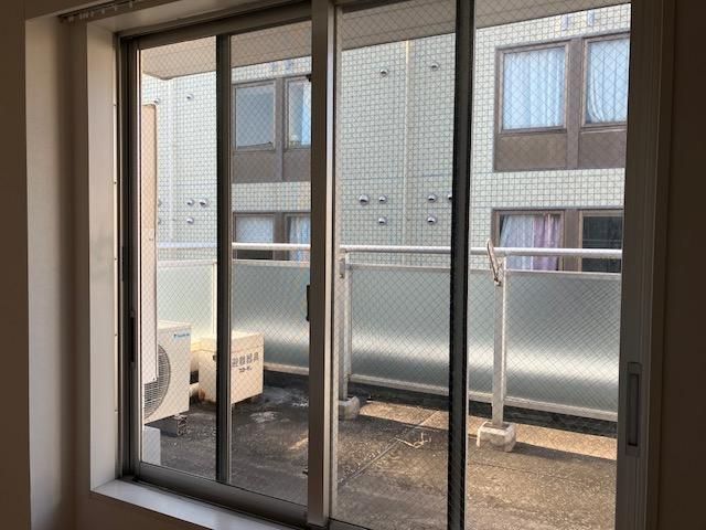 バルコニー　落ち着いた時間を過ごせるバルコニーです