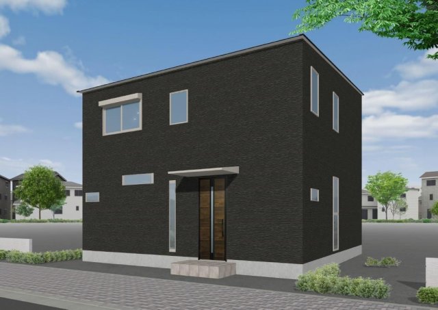 建物外観　完成パース