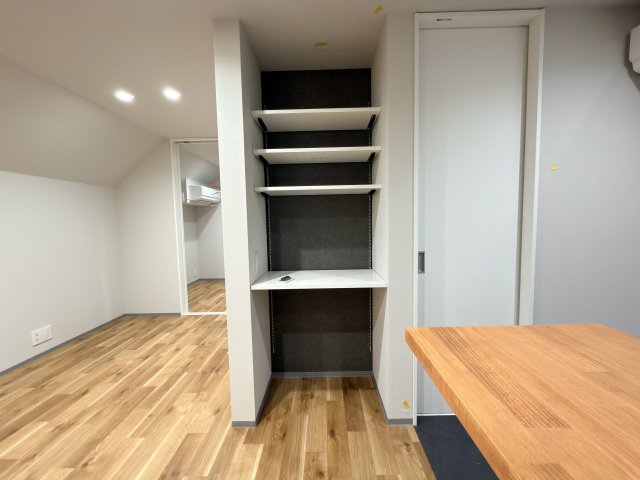 収納　※新築・工事中写真（2025年12月1日撮影）