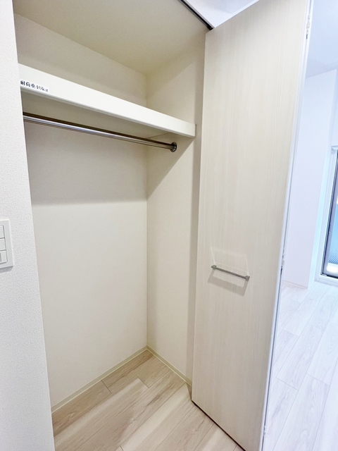 収納　クローゼットタイプの収納