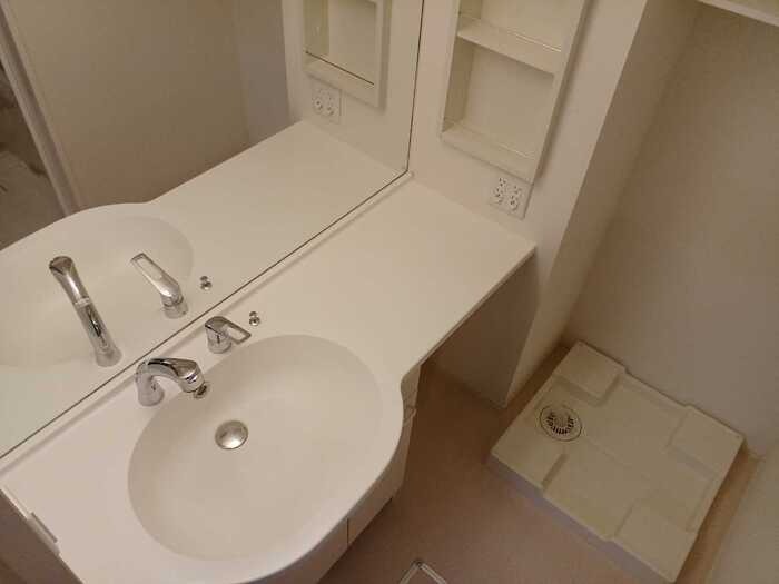 洗面設備　図面と現状に相違がある場合には現状を優先