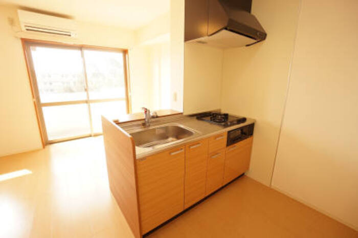 キッチン　２口ガスコンロ