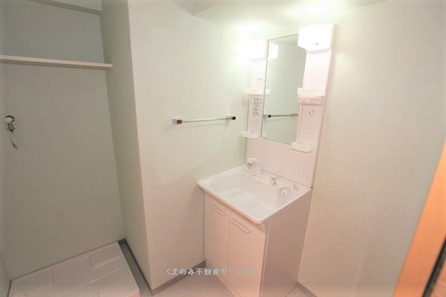 洗面設備　スペースが確保できる洗面所です パルデンス・エコノ8　602