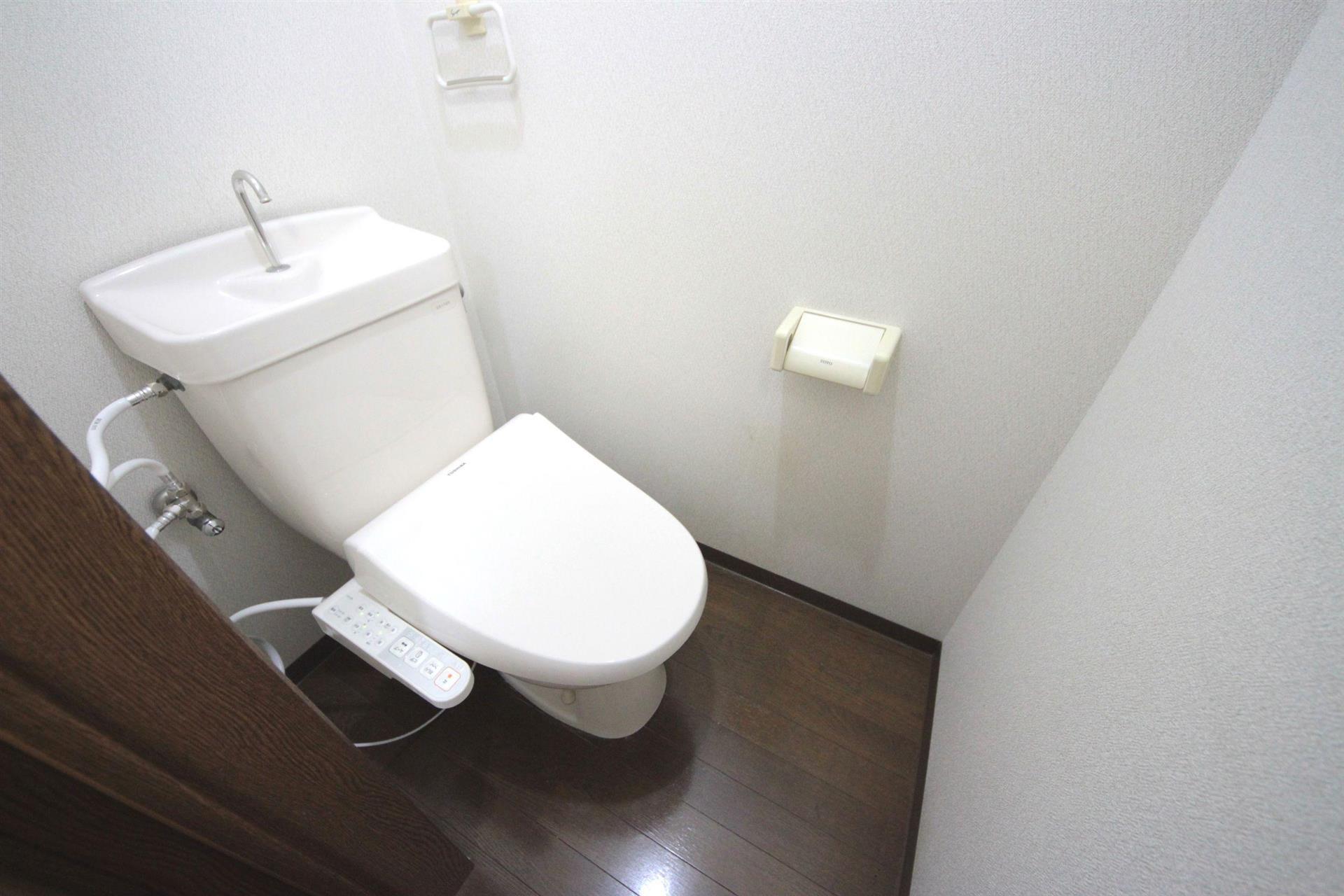 トイレ　ウォシュレット付きのトイレ！