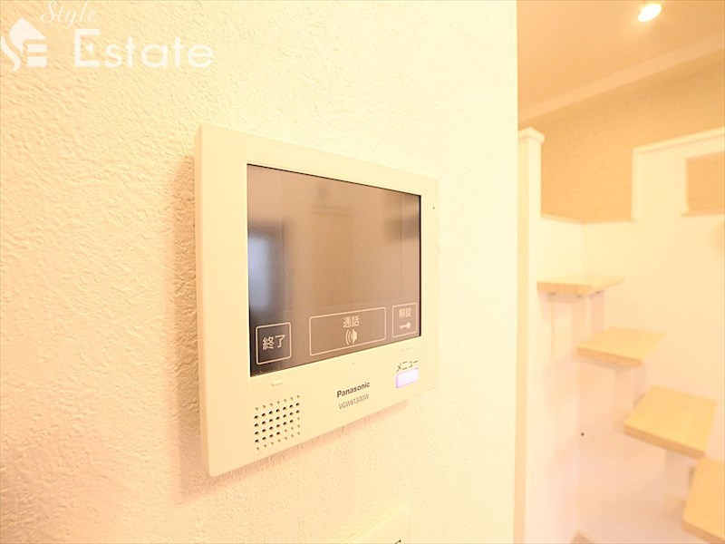 セキュリティ　モニター付きインターホン