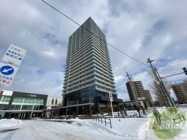 建物外観　中央区北３条東「プレミストタワーズ札幌苗穂ＡＱＵＡＧＡＴＥ」