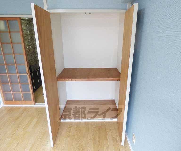 収納　スペースが広いです