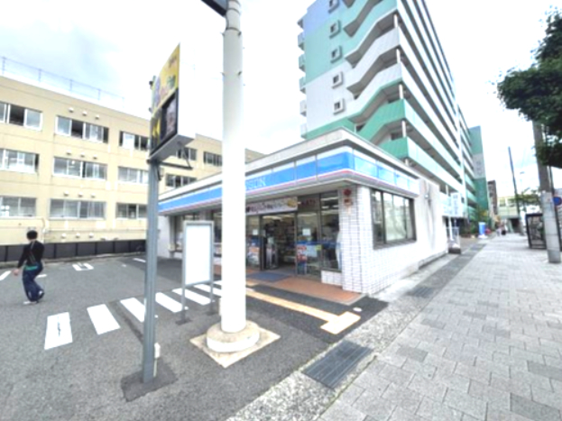 コンビニ　ローソン 灘烏帽子町一丁目店（コンビニ）まで313m