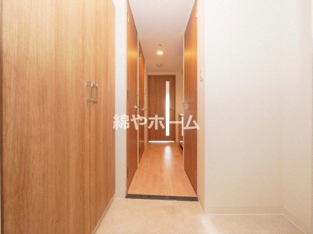 玄関　落ち着いた玄関です