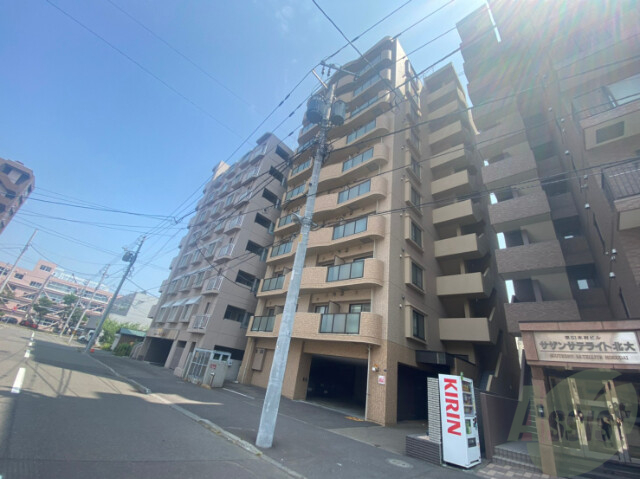 建物外観　札幌市北区北１８条西「さくらハイツ２」