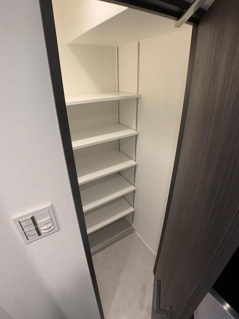 収納　大きなスペースがあり、収納には困りません