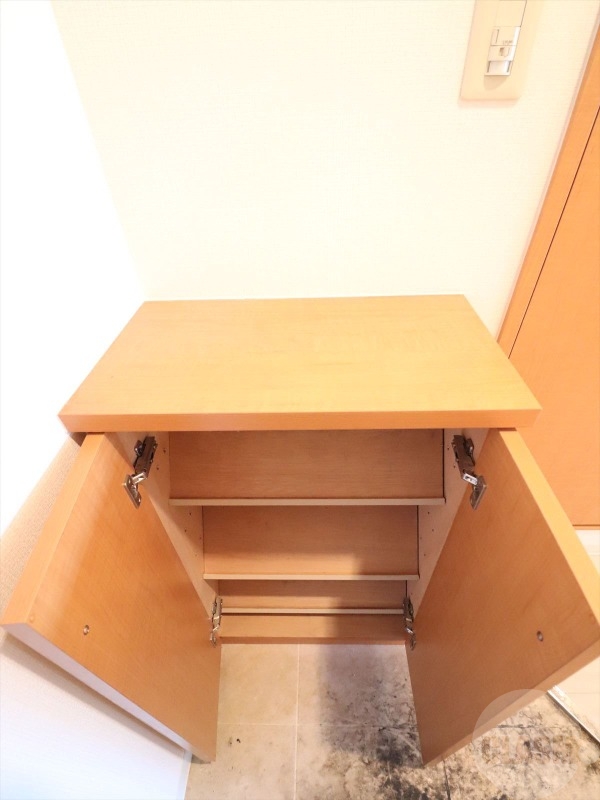 玄関　シューズボックス付きの玄関