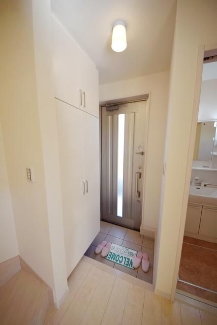 玄関　シューズボックスあります♪