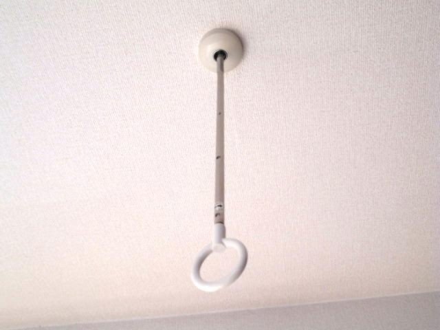 その他設備　室内物干し