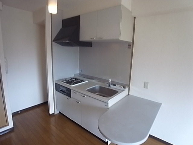 キッチン　ガス２口キッチン