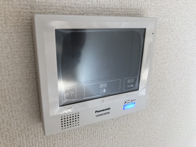セキュリティ　モニター付きインターホン