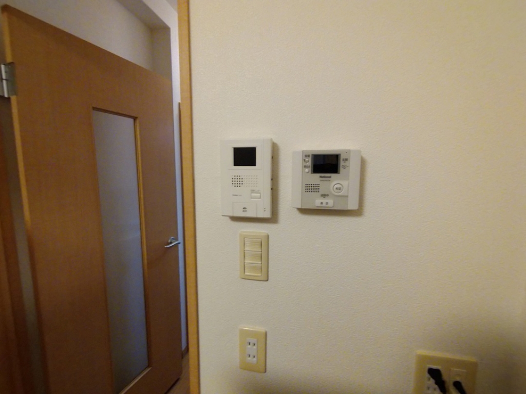 セキュリティ　モニターホン標準設置