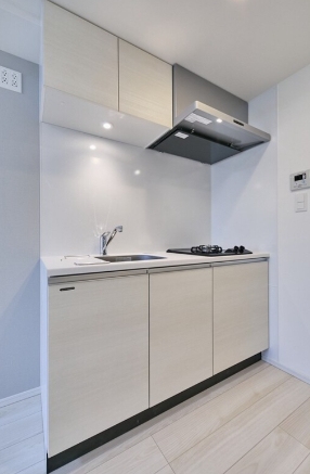 キッチン　☆コンパクトなキッチンで掃除もラクラク☆