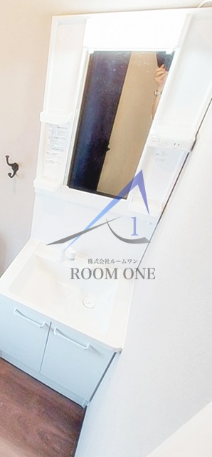 洗面設備　洗面台です。