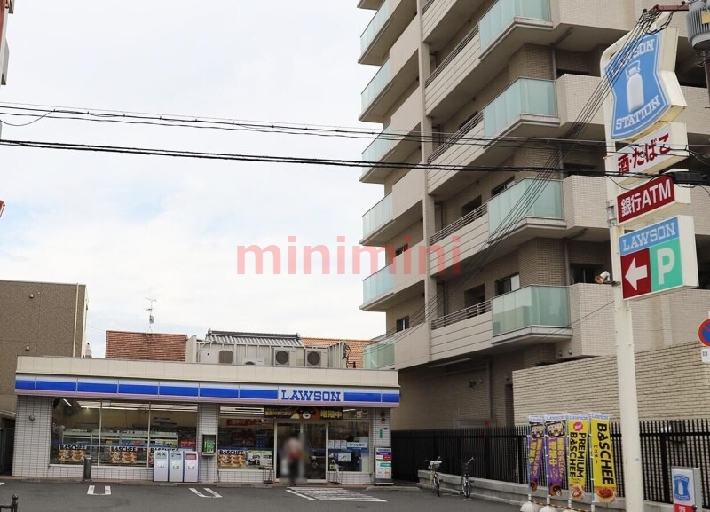 コンビニ　ローソンJR茨木東口店（コンビニ）まで358m