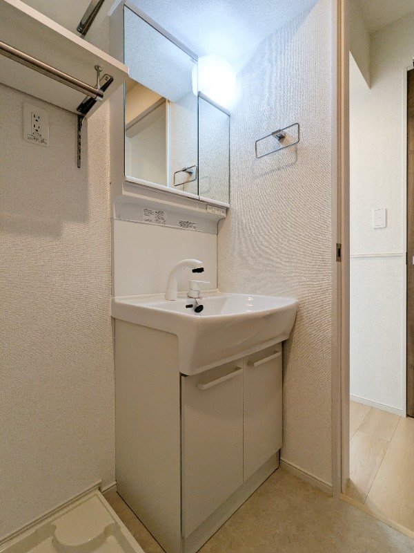 洗面設備　図面と現状に相違がある場合には現状を優先