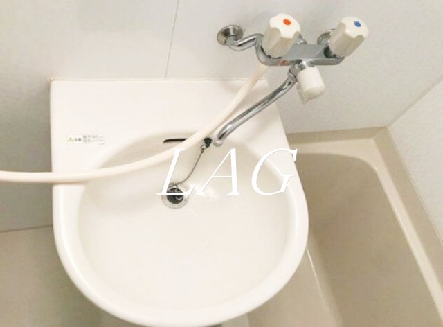 洗面設備　洗面台です。