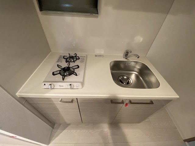 キッチン　２口ガスコンロついてます♪