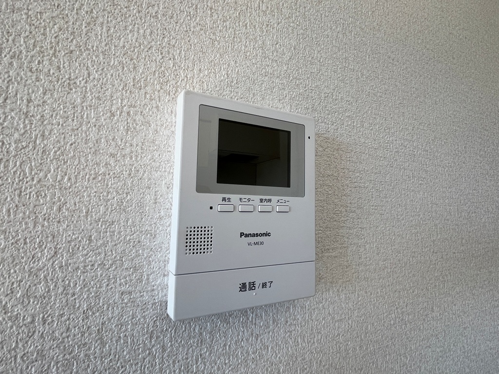 セキュリティ　モニター付きインターホン