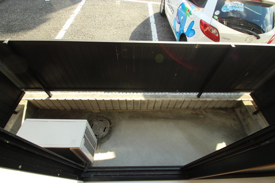 バルコニー　※別部屋の写真です