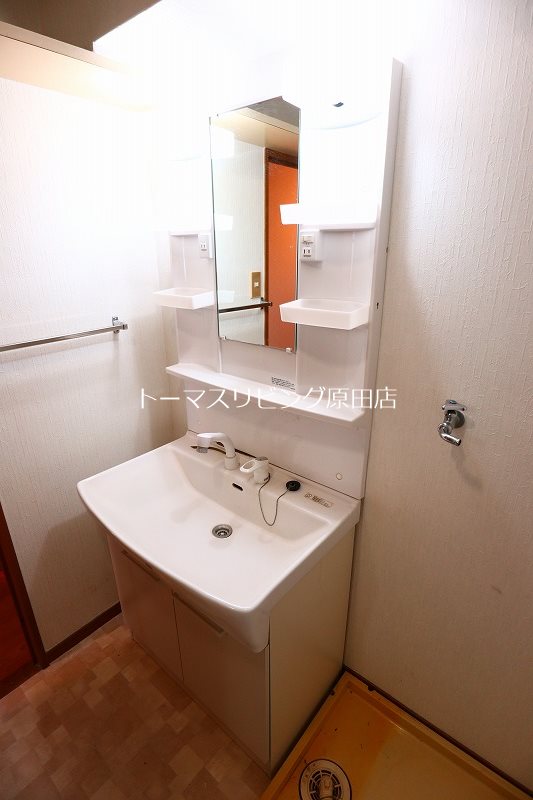 洗面設備　202号室写真