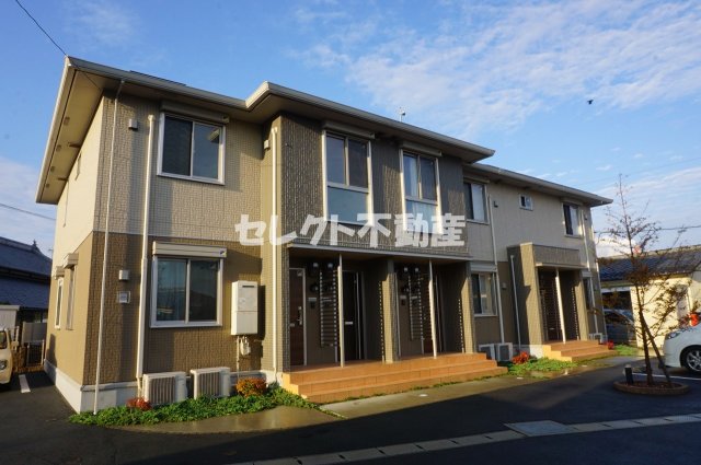 建物外観　Ｄ ｒｏｏｍハピネス B棟　外観です