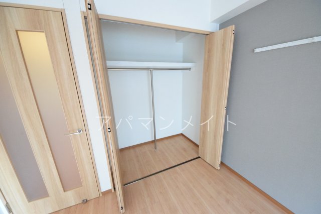 収納　たっぷりとした収納スペースです