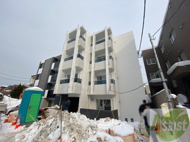 建物外観　札幌市豊平区福住１条「トレサイーユ福住」