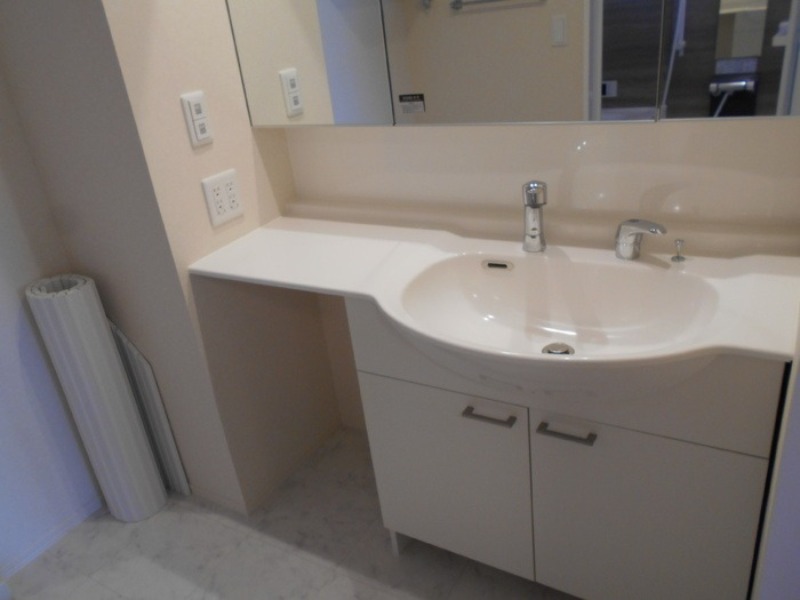 洗面設備　図面と現状に相違がある場合には現状を優先