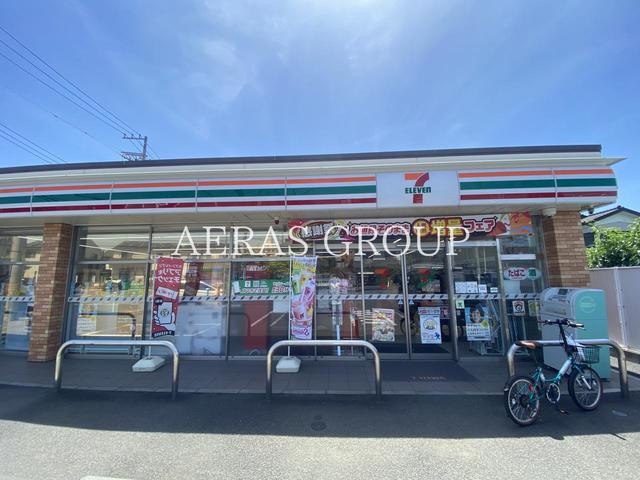 コンビニ　セブン-イレブン 相模原田名豊原店（コンビニ）まで380m