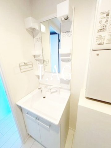 洗面設備　洗面台です。