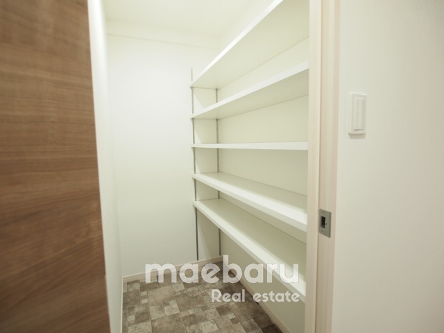 玄関　大容量のシューズクローゼット