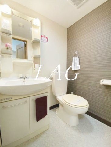 洗面設備　洗面台です。